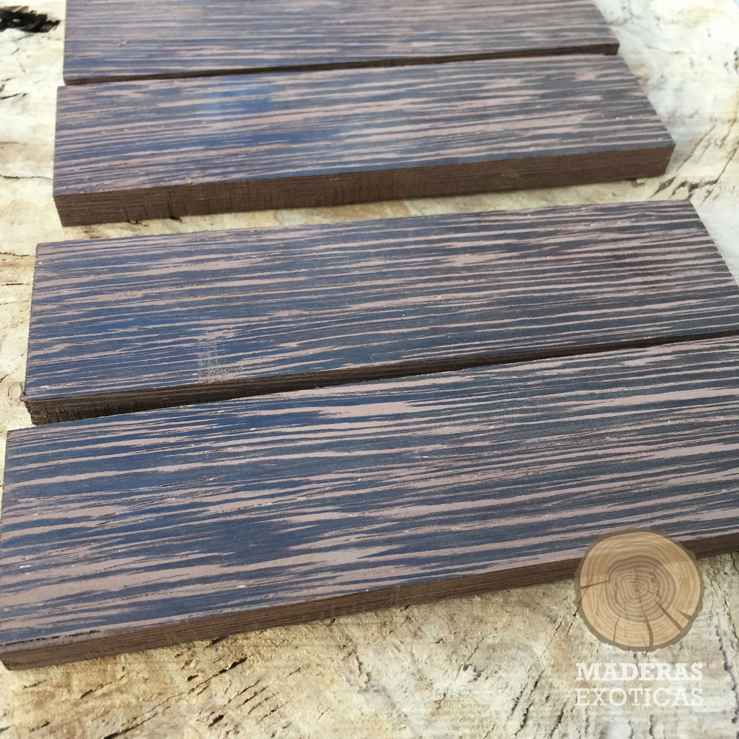 Cachas Wengue Maderas exóticas para Lutheria y Cuchilleria