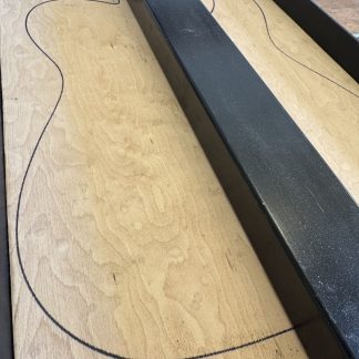 Encolado de tapas y cuerpos de guitarra o bajo