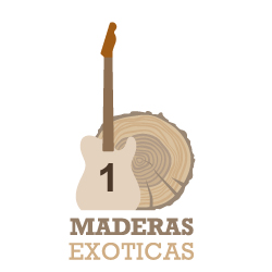 🪵 Kit de construcción maderas Guitarra eléctrica Nº1 ⭐️ (Lenga - Cancharana - Guayubira)