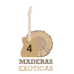 🪵 Kit de construcción maderas Guitarra eléctrica Nº4 ⭐️⭐️⭐️⭐️ (Okume - Maple - Maple)