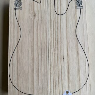 Cuerpo Fresno para guitarra (Telecaster 2 piezas 5000 Grs.) (2025-103)