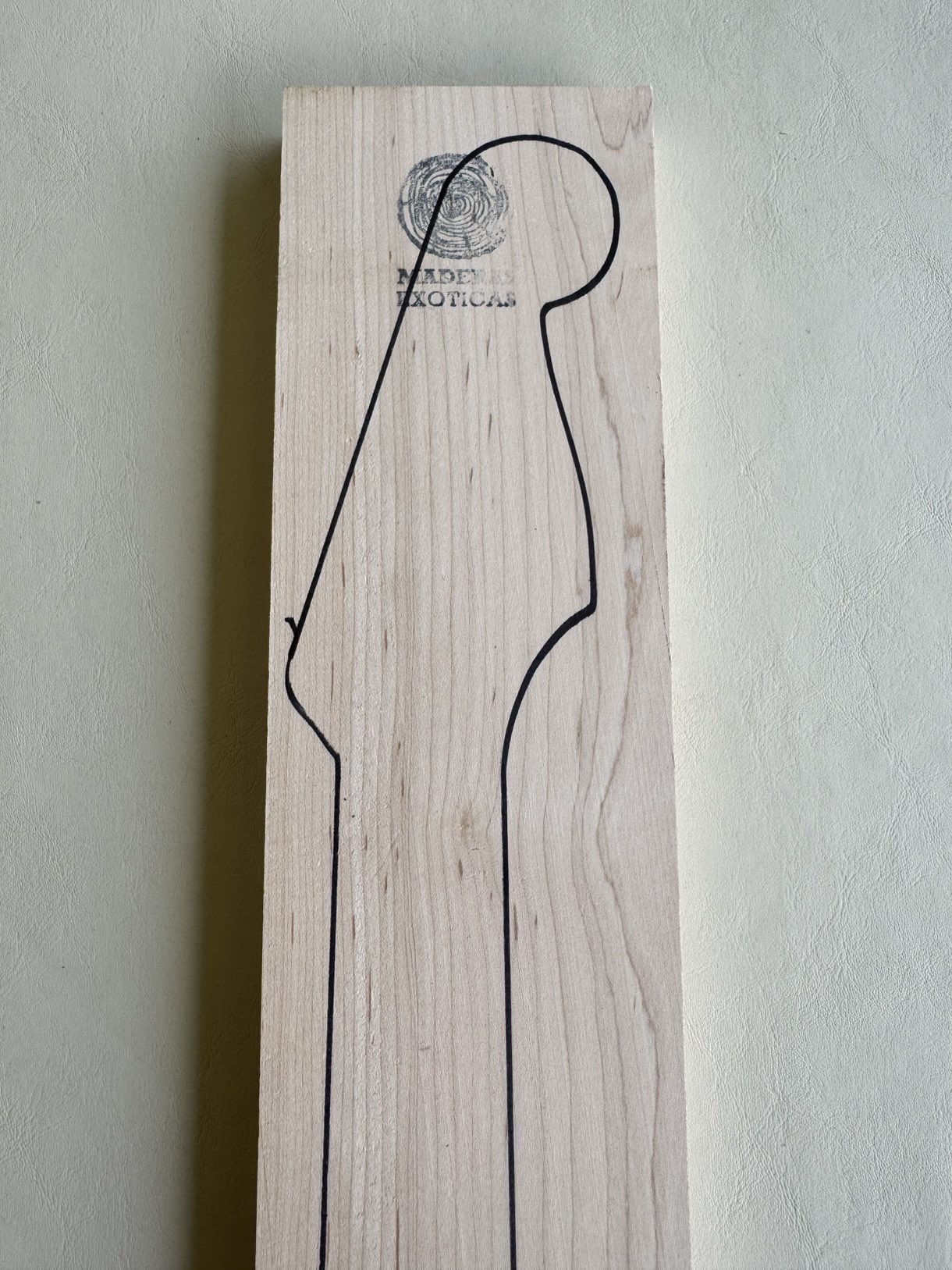 Mango Hard Maple para guitarra eléctrica (2025-623) 2 Mango Hard Maple para guitarra eléctrica (2025-623) - Imagen 2