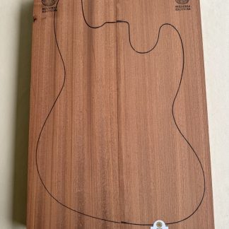 Cuerpo Caoba africana para bajo (2026-141)