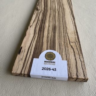 Diapasones Zebrano para guitarra eléctrica