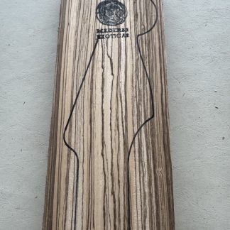 Mango Zebrano para guitarra eléctrica