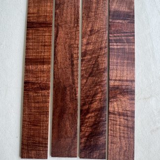 Retazos Algarrobo flameado (30x4,5x0,3 cms.)