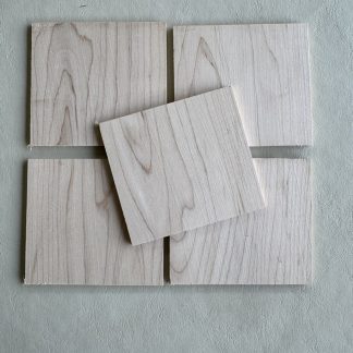 Retazos Hard Maple (9x10x0,4 cms.)