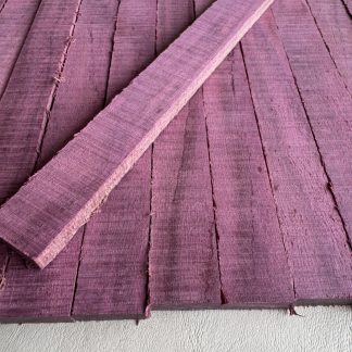 Retazos Purple Heart (Amaranto) 23x2,5x0,7 cms.