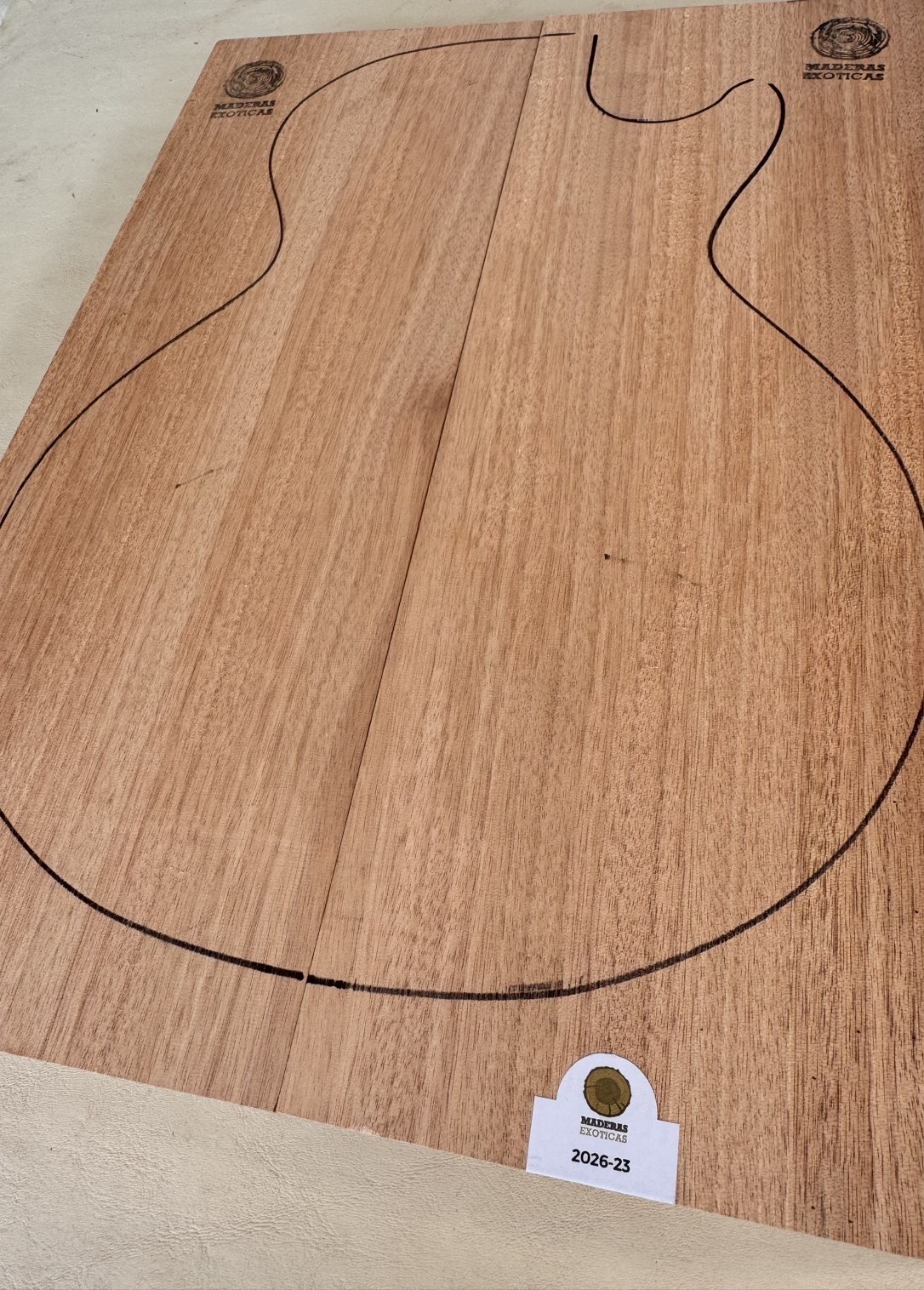 Cuerpo Okume para Guitarra eléctrica (2026-23) 2 Cuerpo Okume para Guitarra eléctrica (2026-23) - Imagen 2