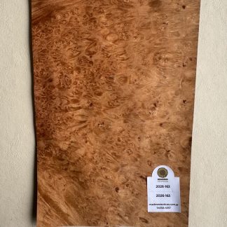 Burl Veneer Premium para Sobrecabeza (2026-163)