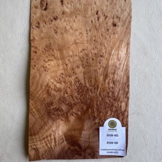 Chapa Burl Veneer Premium para Sobrecabeza (2026-182)