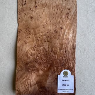 Chapa Burl Veneer Premium para Sobrecabeza (2026-181)