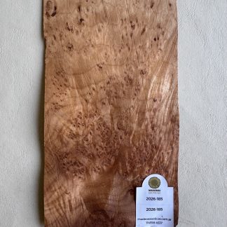 Chapa Burl Veneer Premium para Sobrecabeza (2026-185)