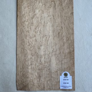 Sobrecabezas Chapa Veneer Maple ojo de pájaro Premium (2026-168)
