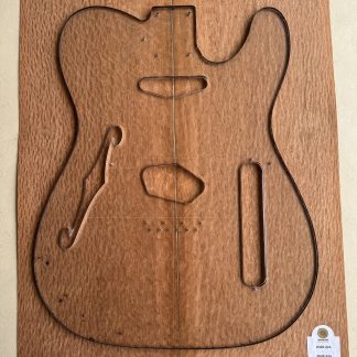 Chapa Louro faia para cuerpo de guitarra - bajo (2026-224)