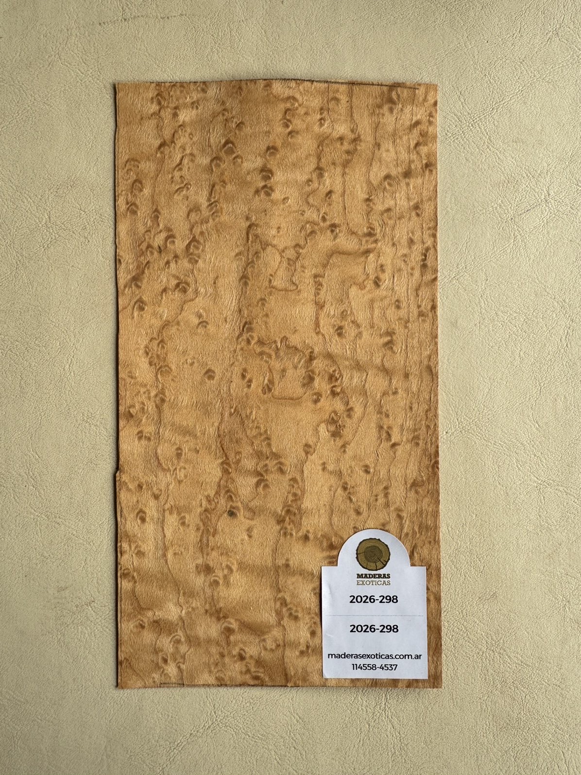 Sobrecabeza Chapa Veneer Maple ojo de pájaro Premium (2026-298) 1 Sobrecabeza Chapa Veneer Maple ojo de pájaro Premium (2026-298)
