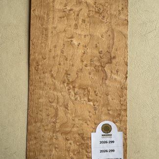 Sobrecabeza Chapa Veneer Maple ojo de pájaro Premium (2026-299)