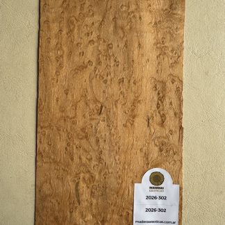 Sobrecabeza Chapa Veneer Maple ojo de pájaro Premium (2026-302)