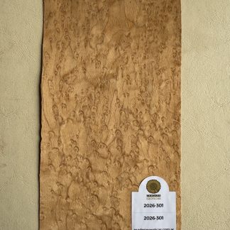 Sobrecabeza Chapa Veneer Maple ojo de pájaro Premium (2026-301)