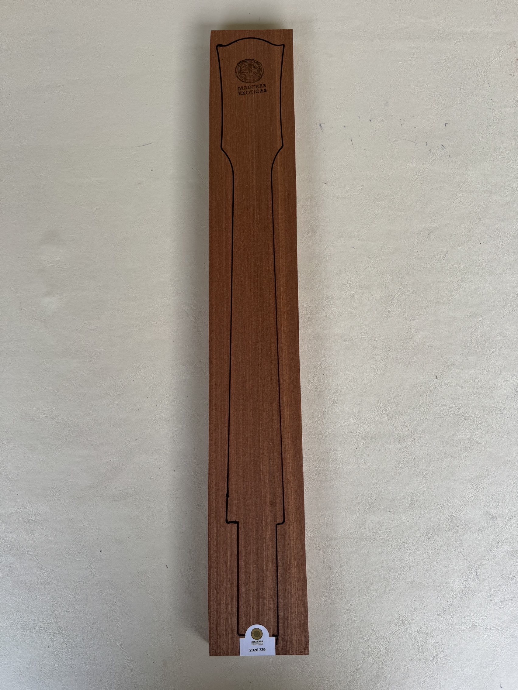 Mango Caoba africana radial guitarra electrica 1" (2026-339) 1 Mango Caoba africana radial guitarra electrica 1" (2026-339)