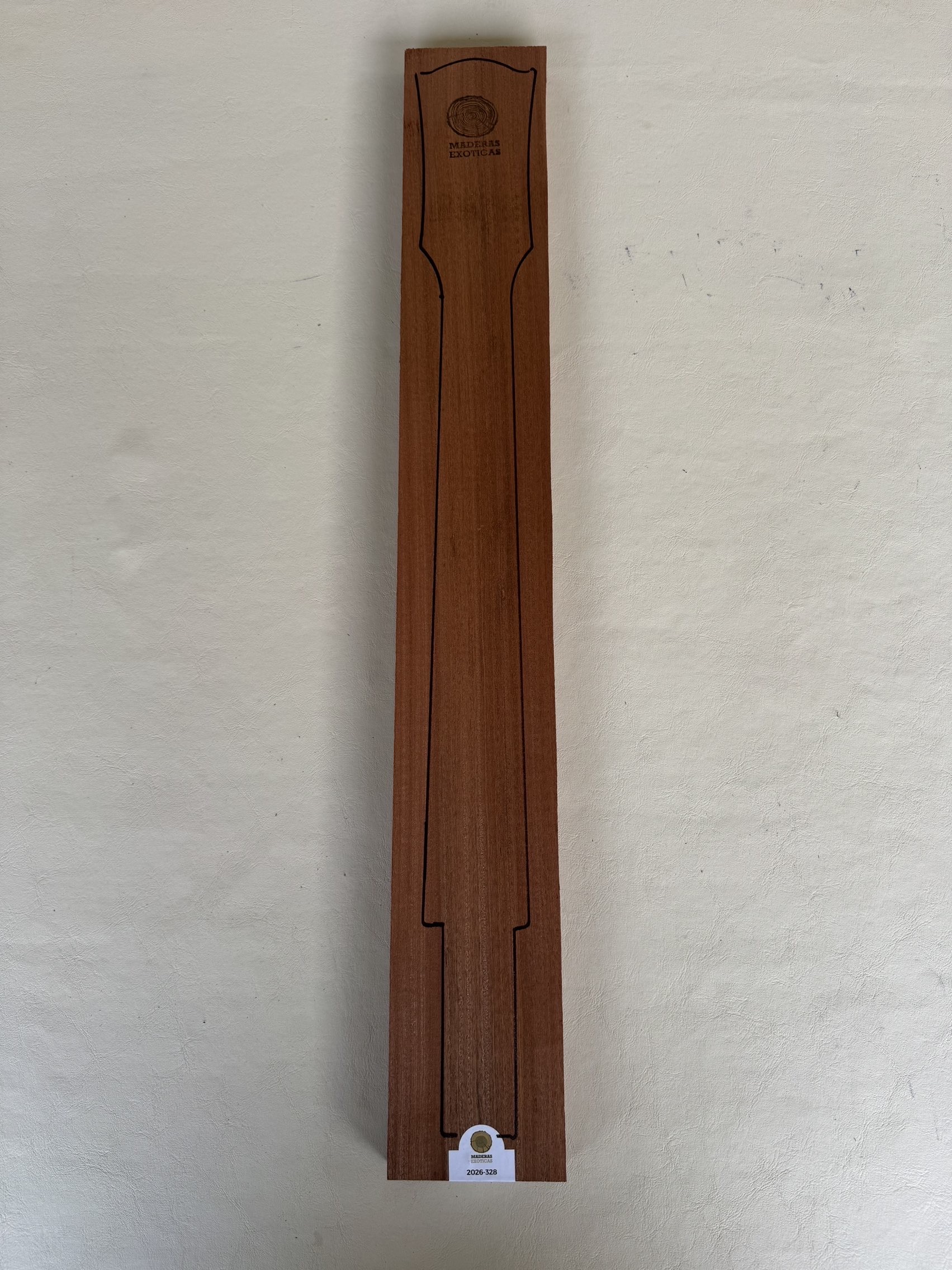 Mango Caoba africana radial guitarra electrica 1" (2026-328) 1 Mango Caoba africana radial guitarra electrica 1" (2026-328)