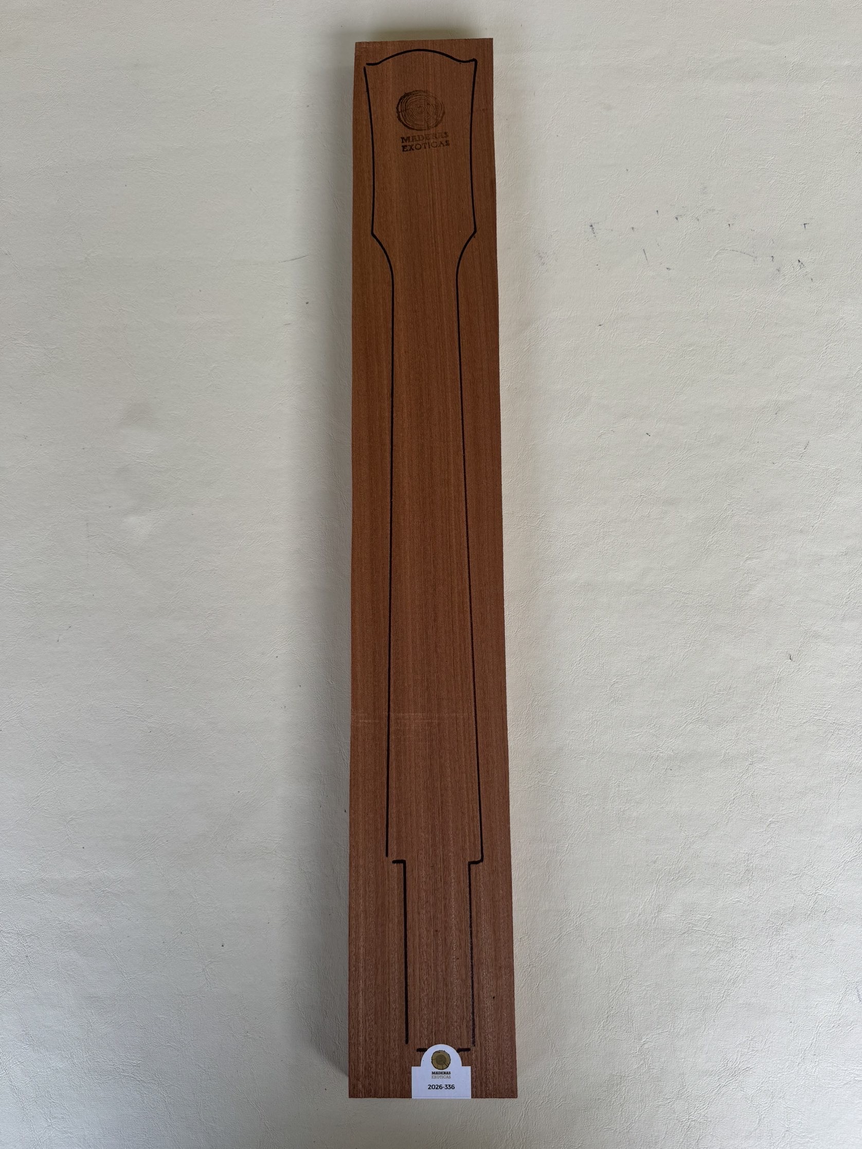 Mango Caoba africana radial guitarra electrica 1" (2026-336) 1 Mango Caoba africana radial guitarra electrica 1" (2026-336)
