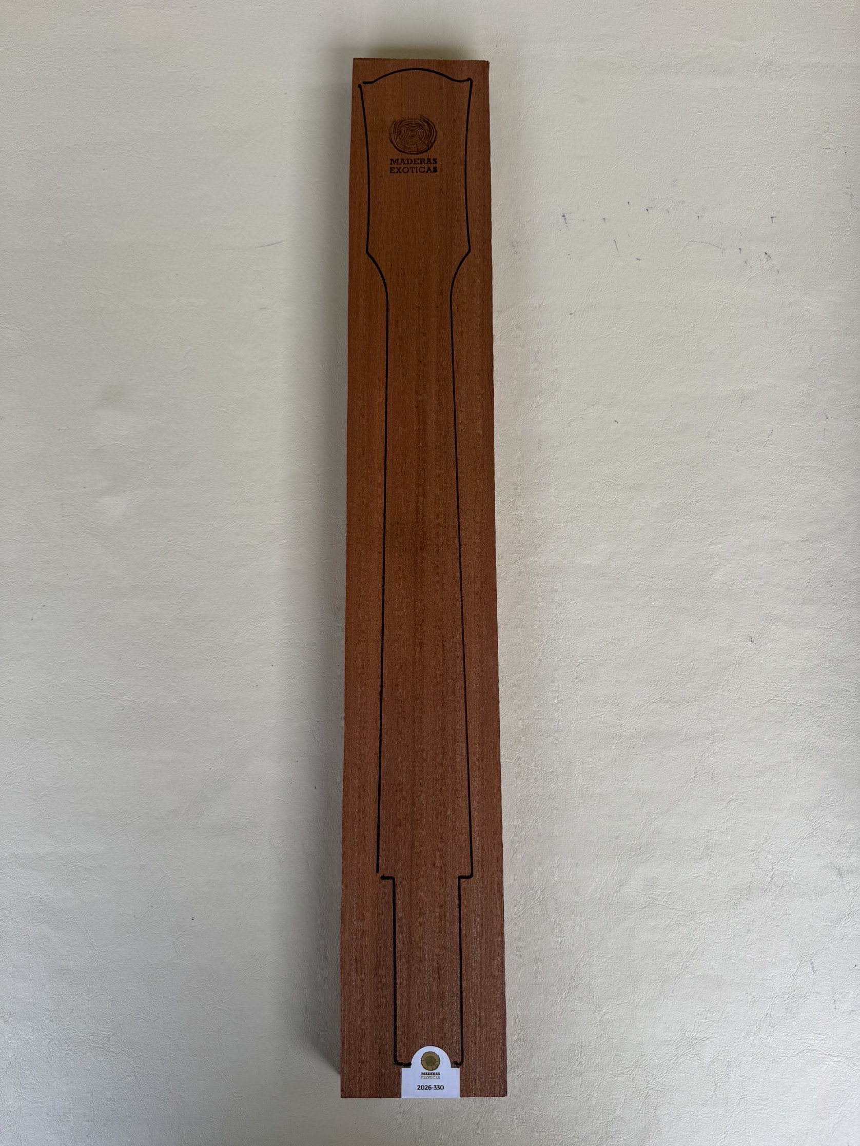 Mango Caoba africana radial guitarra electrica 1" (2026-330) 1 Mango Caoba africana radial guitarra electrica 1" (2026-330)