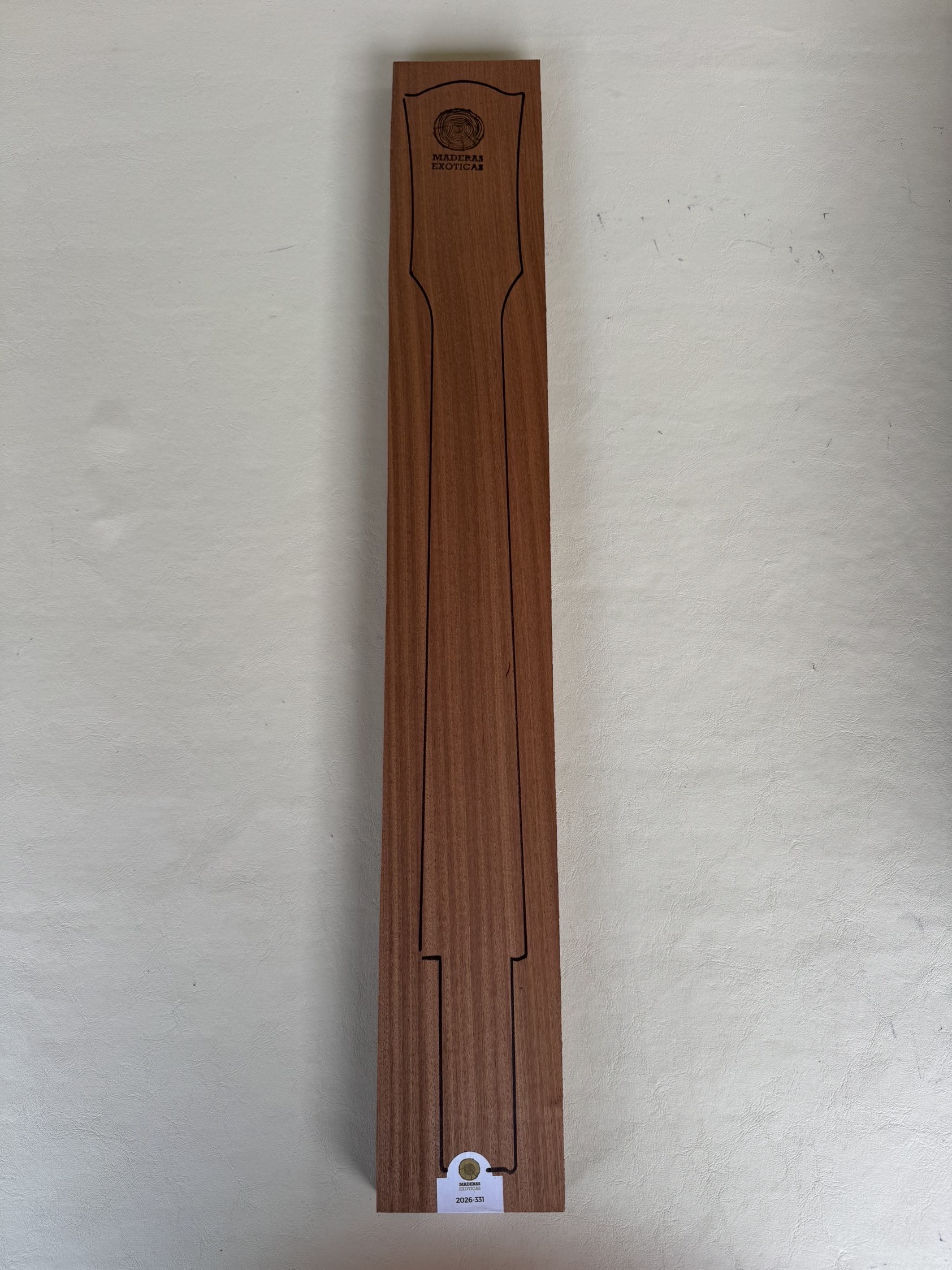 Mango Caoba africana radial guitarra electrica 1" (2026-331) 1 Mango Caoba africana radial guitarra electrica 1" (2026-331)