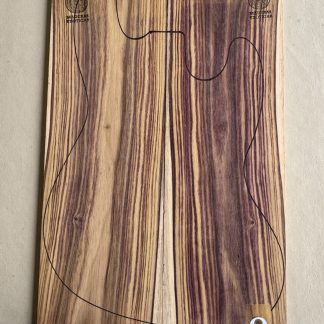 🪵 Drop Top Canary Wood para guitarra / bajo (2026-403)