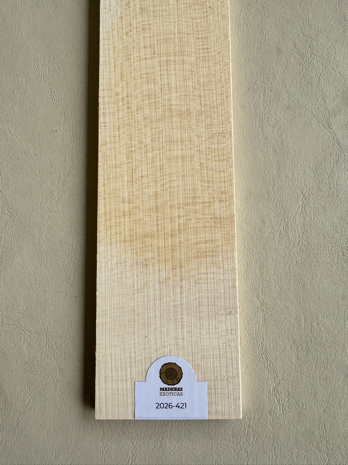 🪵 Diapason Maple europeo flameado para guitarra (2026-419) 2 🪵 Diapason Maple europeo flameado para guitarra (2026-419) - Imagen 2