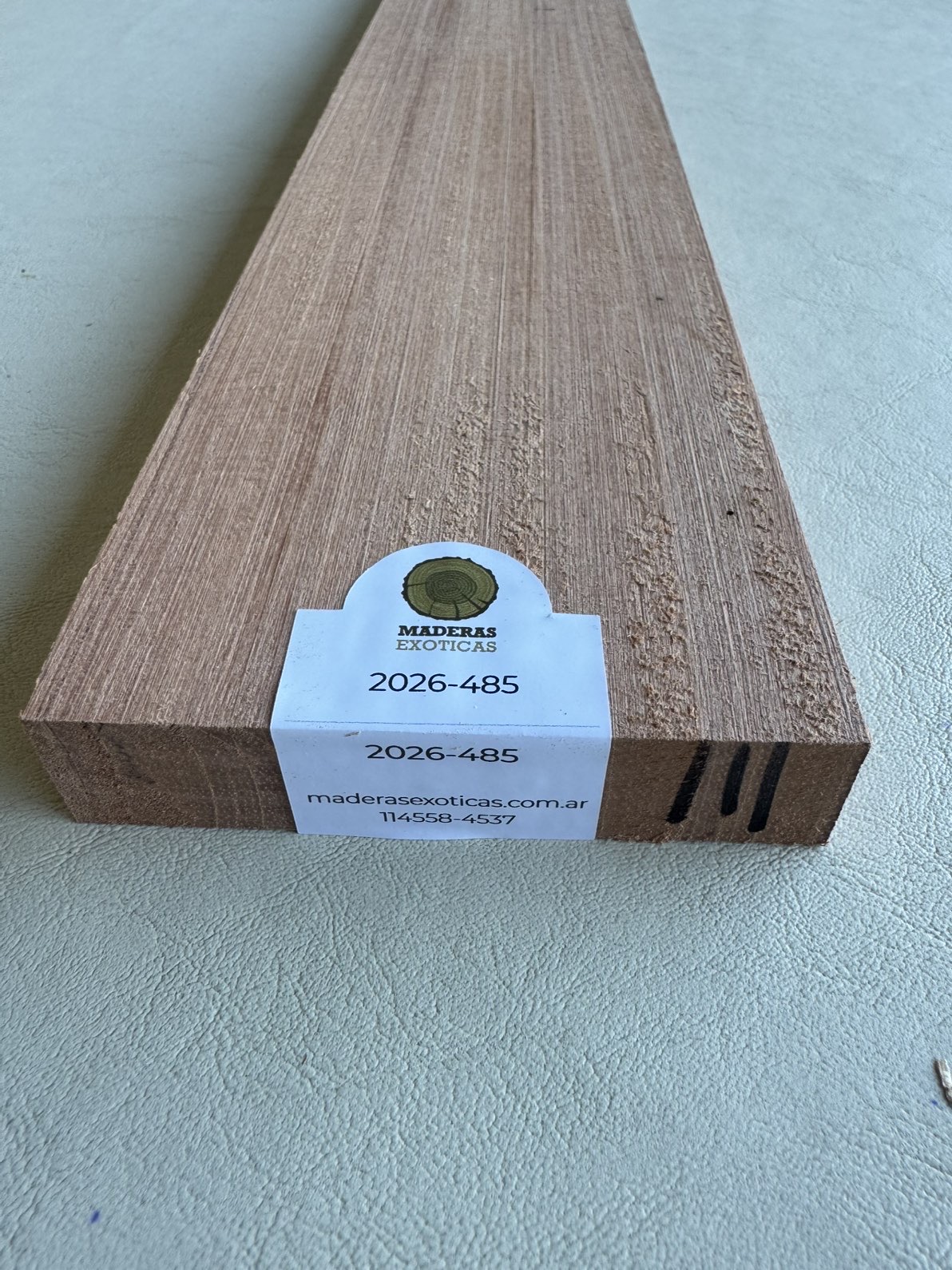 🪵 Mango Cedro misionero radial para guitarra clásica (2026-485) 2 🪵 Mango Cedro misionero radial para guitarra clásica (2026-485) - Imagen 2
