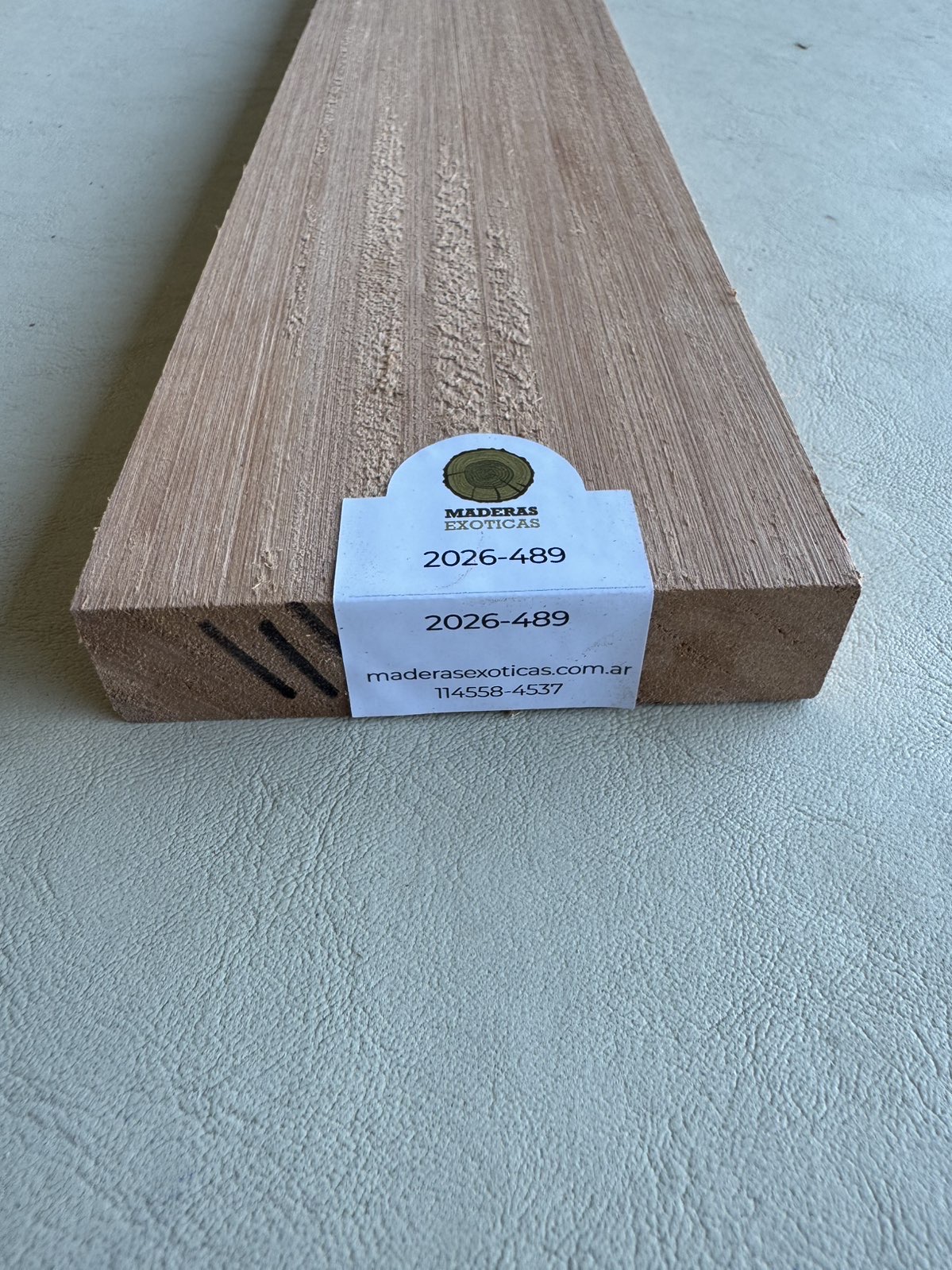 🪵 Mango Cedro misionero radial para guitarra clásica (2026-489) 2 🪵 Mango Cedro misionero radial para guitarra clásica (2026-489) - Imagen 2