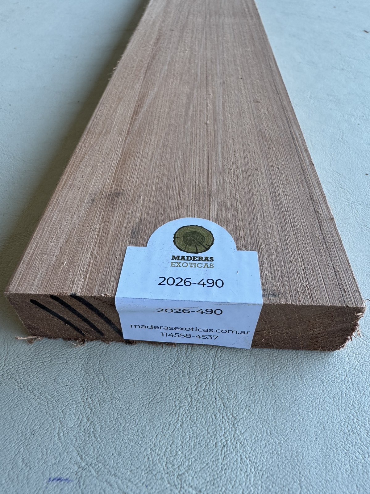 🪵 Mango Cedro misionero radial para guitarra clásica (2026-490) 2 🪵 Mango Cedro misionero radial para guitarra clásica (2026-490) - Imagen 2