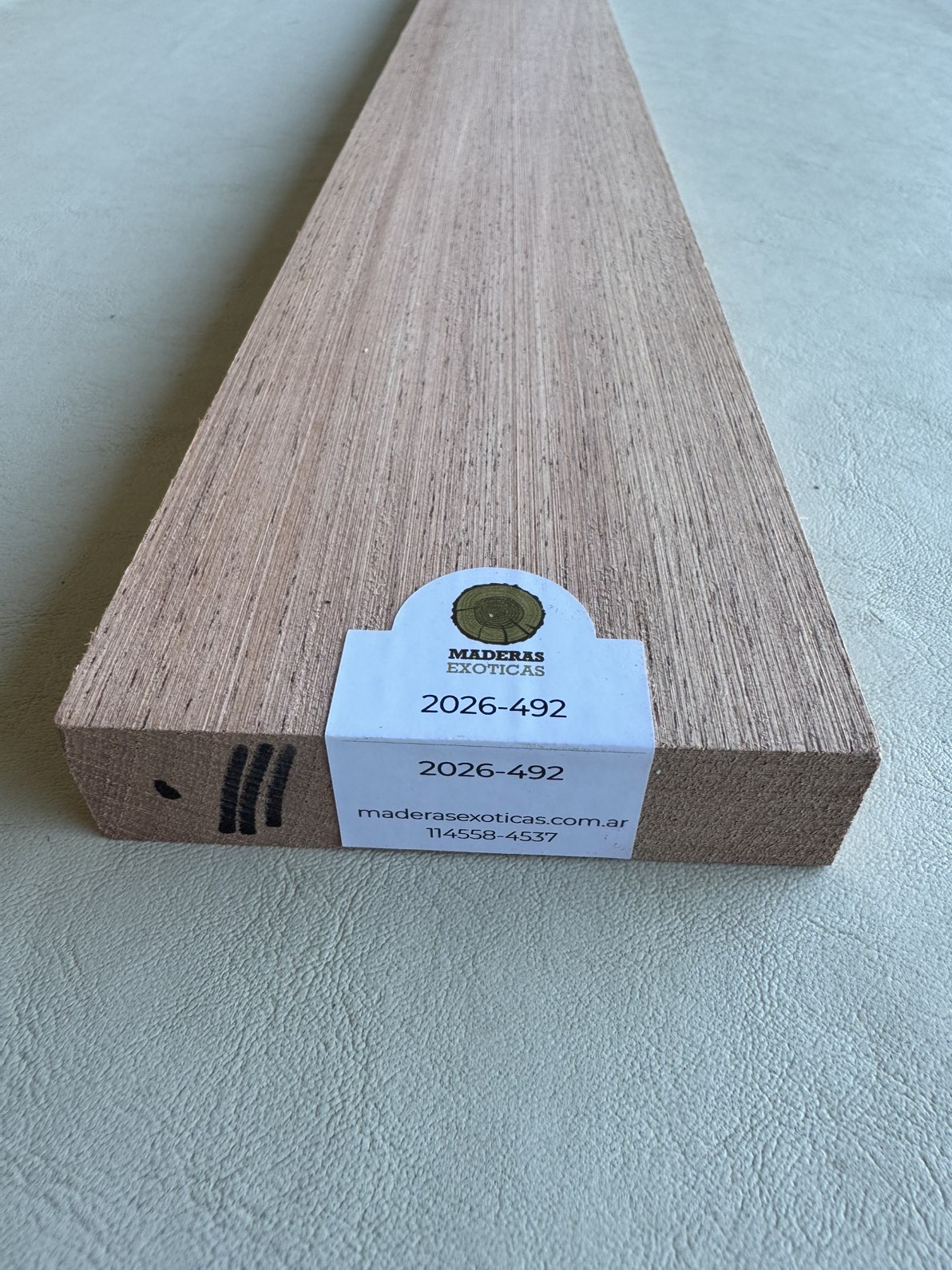 🪵 Mango Cedro misionero radial para guitarra clásica premium (2026-492) 2 🪵 Mango Cedro misionero radial para guitarra clásica premium (2026-492) - Imagen 2