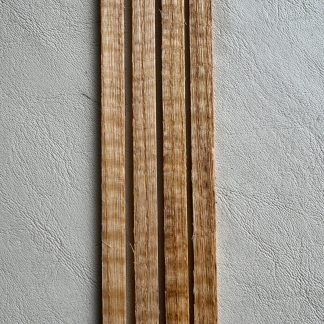 🪵 Cenefas Roble de Eslavonia flameada para guitarra (x 2 unidades)