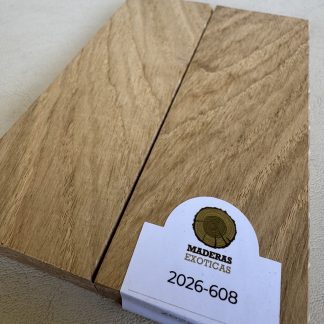 🔪 Cachas Roble de Eslavonia para cuchillería (2026-587)