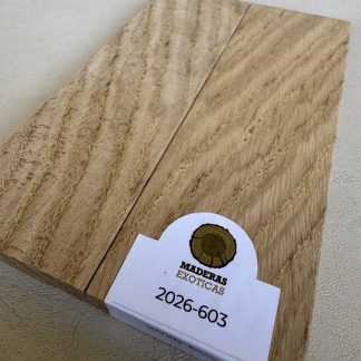 🔪 Cachas Roble de Eslavonia para cuchillería (2026-603)