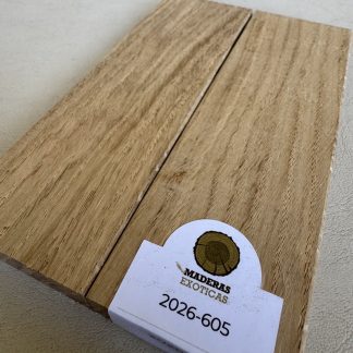 🔪 Cachas Roble de Eslavonia para cuchillería (2026-605)