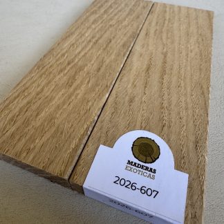 🔪 Cachas Roble de Eslavonia para cuchillería (2026-607)