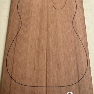 🪵 Drop top Caoba para guitarra eléctrica (2026-578)