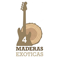 Maderas para luthería en Argentina y cuchillería profesional. 10 🪵 Combo maderas Bajo Nº4 (Fresno - Maple - Pau Ferro)