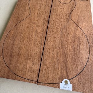 🪵 Cuerpo Mara boliviana para guitarra eléctrica - 2 piezas (2026-629)