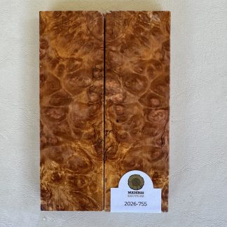 🔪 Cachas burl de Coihue para cuchillería (2026-755)