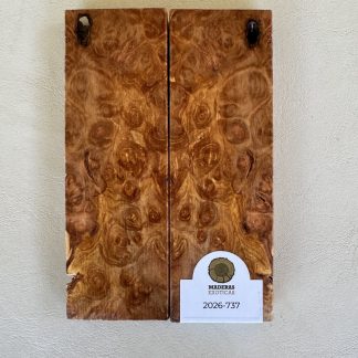🔪 Cachas burl de Coihue para cuchillería (2026-737)