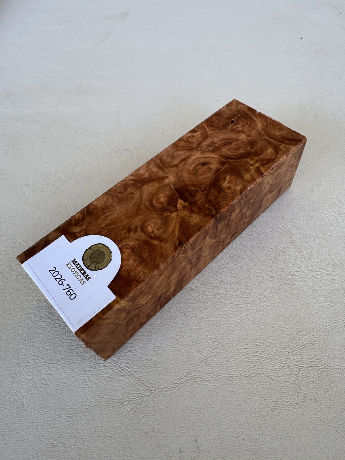 🔪 Taco Burl de Coihue para cuchillería (2026-760) 1 🔪 Taco Burl de Coihue para cuchillería (2026-760)