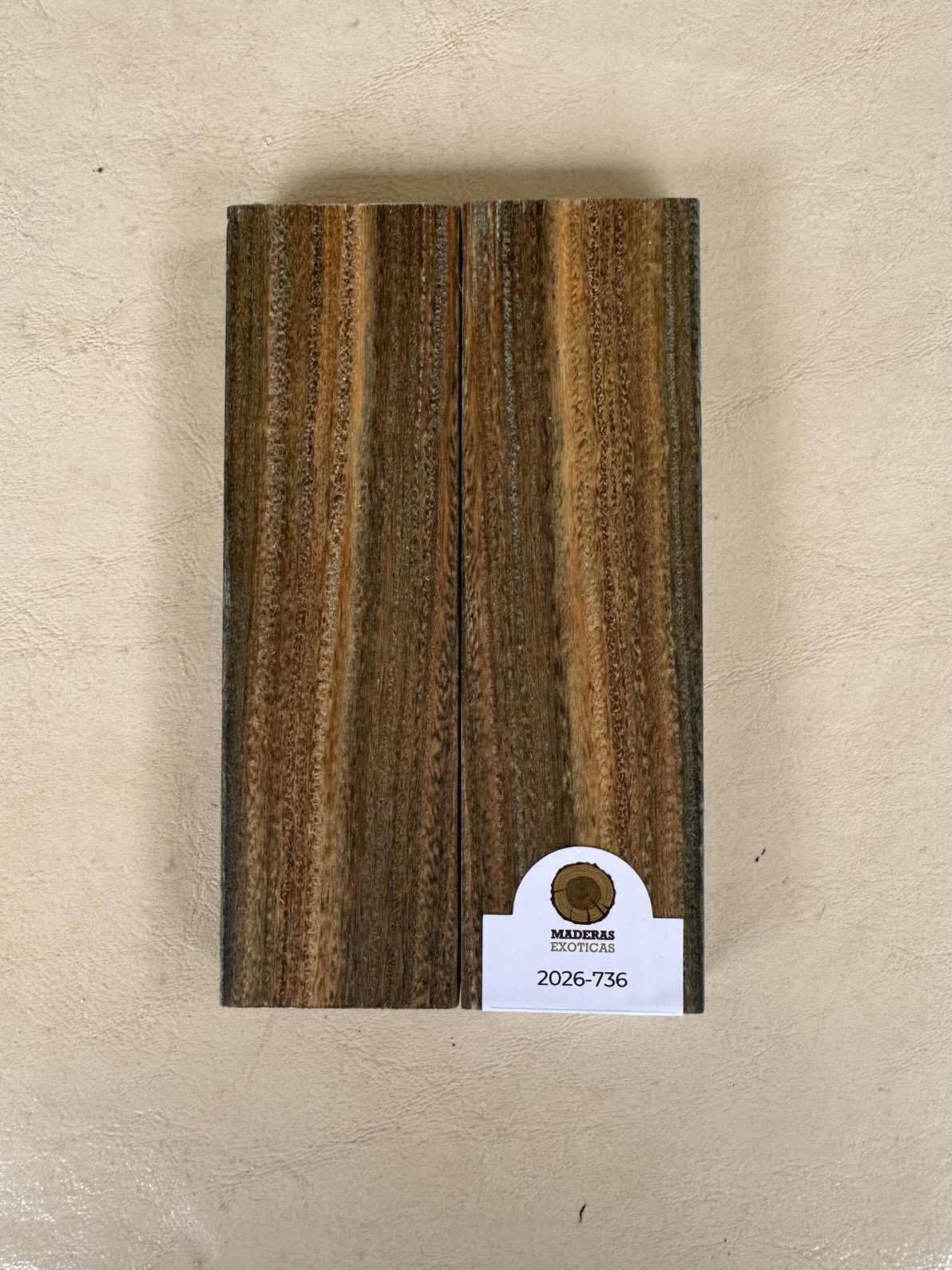 🔪 Cachas Palo Santo para cuchillería (2026-736) 1 🔪 Cachas Palo Santo para cuchillería (2026-736)
