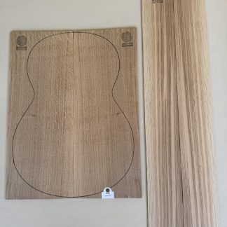 🪵 Set fondo y aros Roble de Eslavonia para guitarra clásica (2026-674/675)