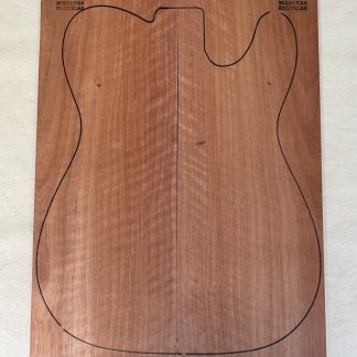 🎸 Drop top Cancharana flameada para guitarra eléctrica (2026-677)